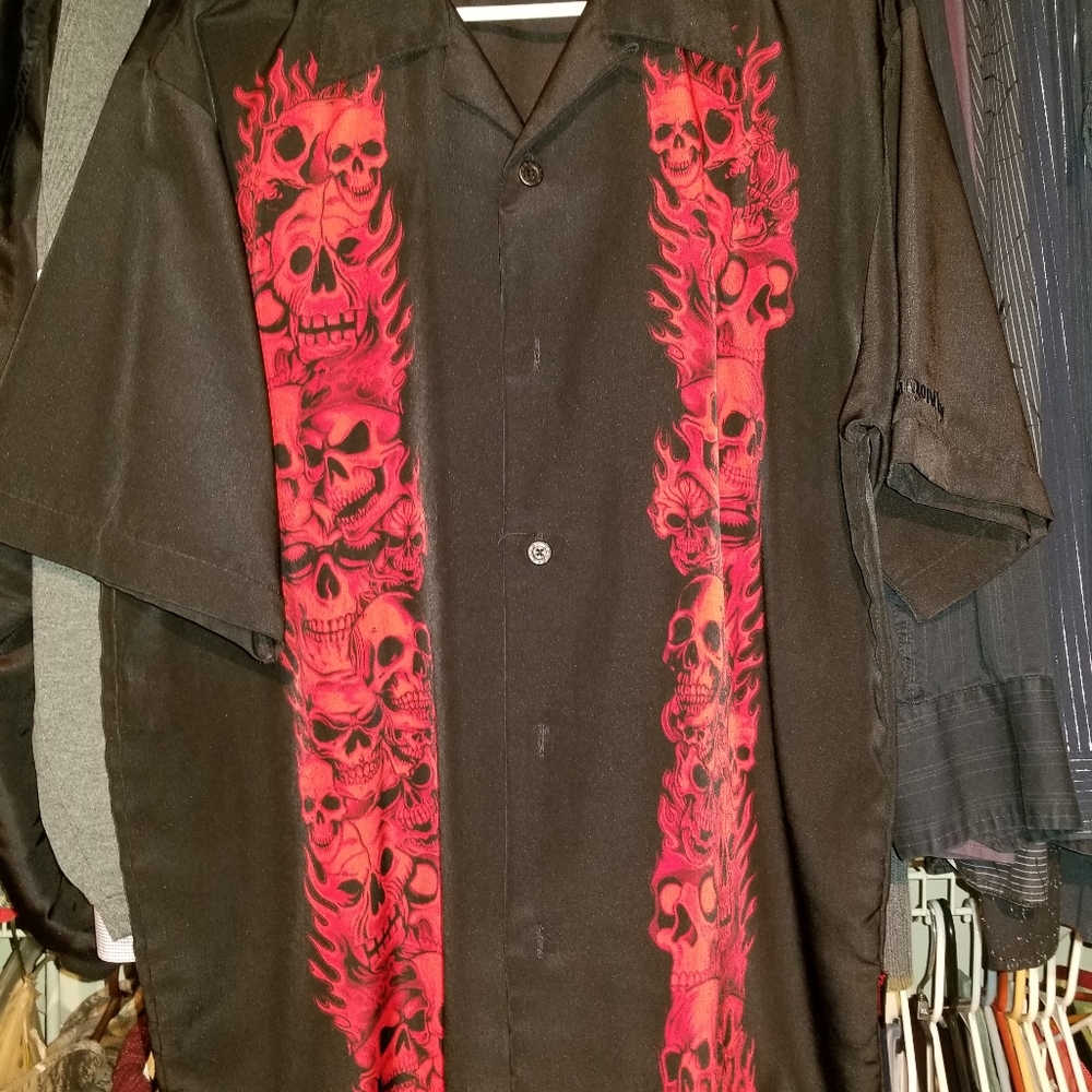 Biker skull shirt